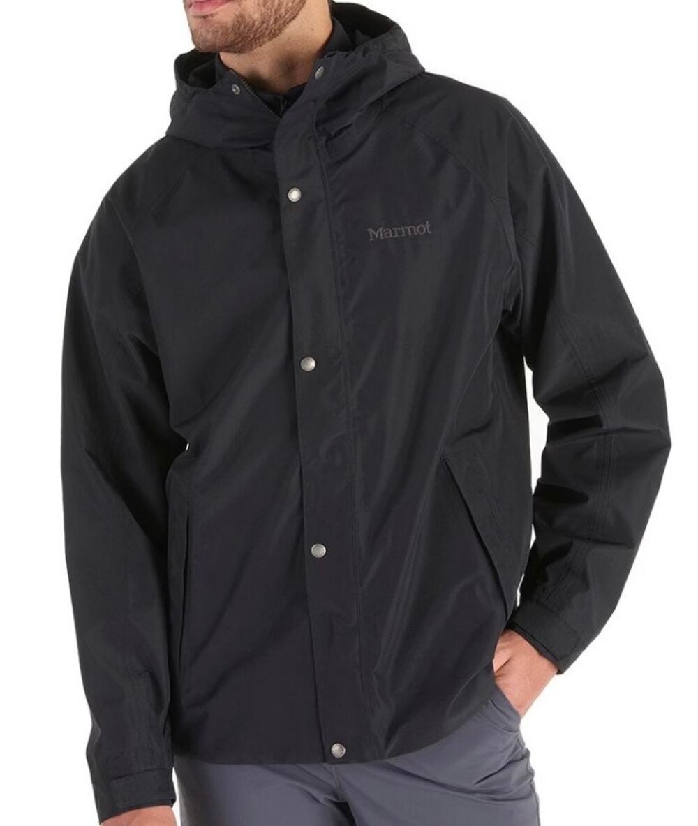 Marmot Cascade Rain Jacket in Black Men’s Sz. S